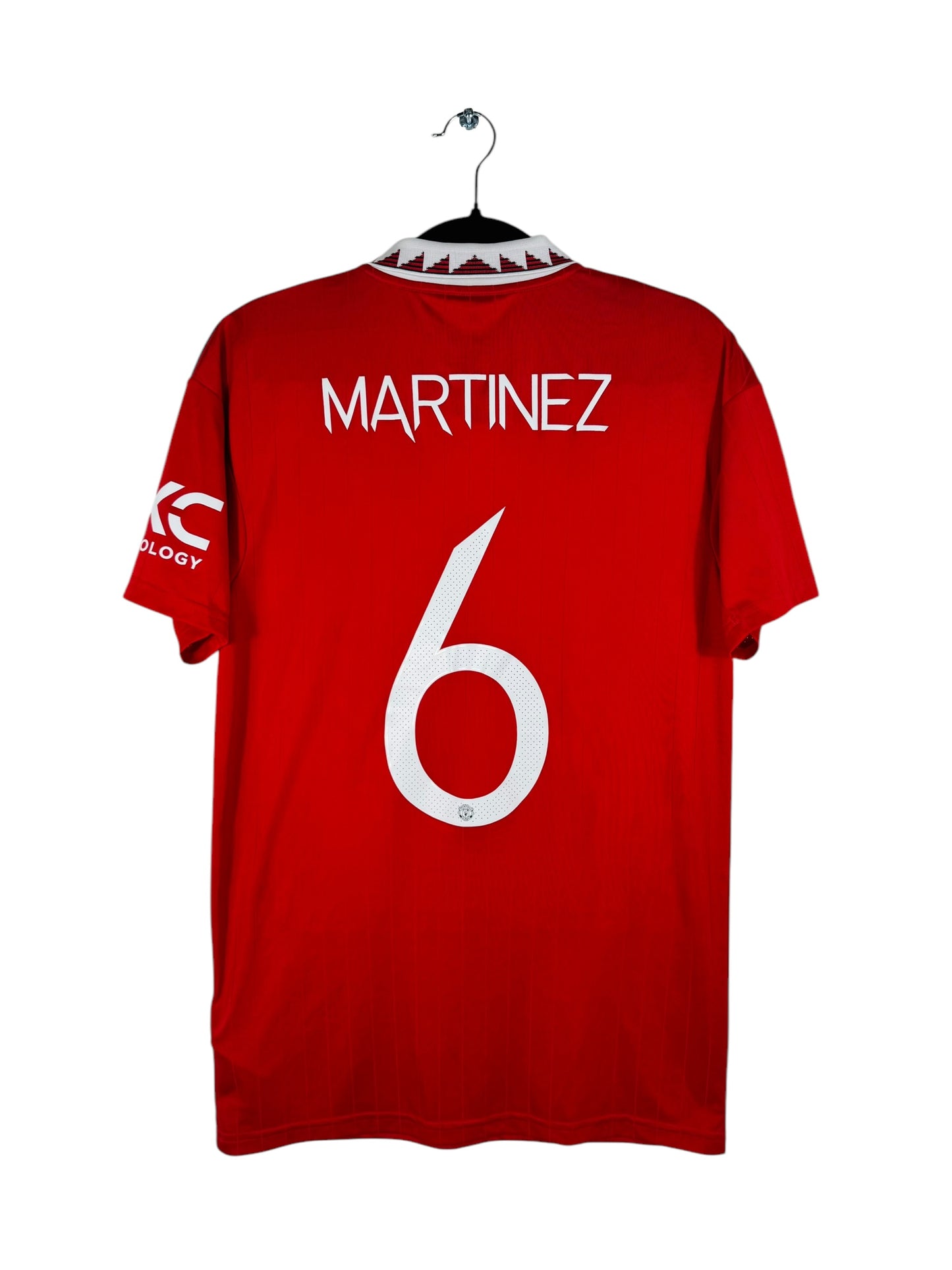 Maillot Manchester United 2022-2023 Domicile Lisandro Martinez N°6 - Vue arrière