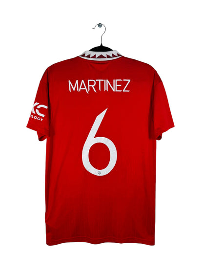 Maillot Manchester United 2022-2023 Domicile Lisandro Martinez N°6 - Vue arrière