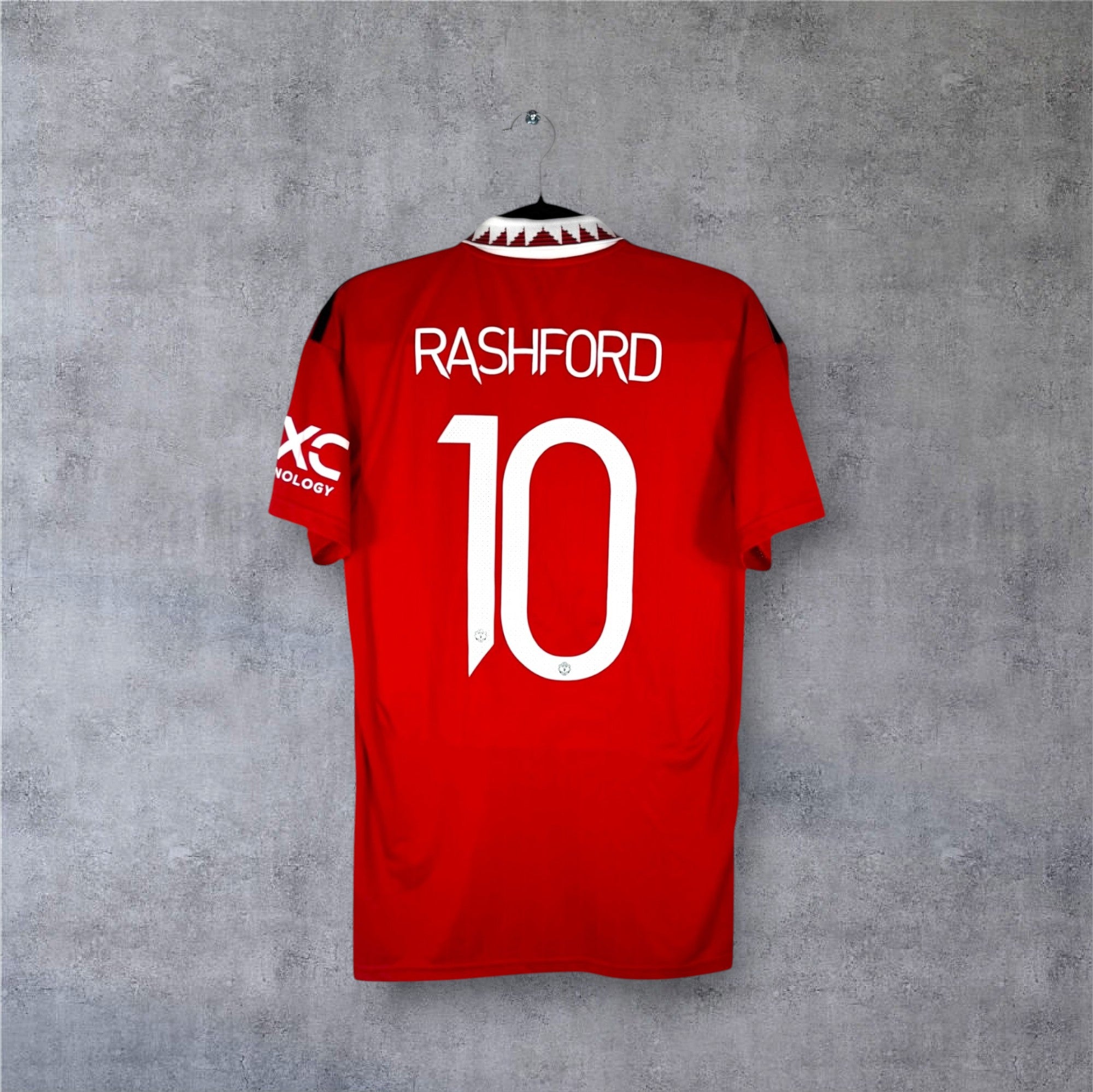 Manchester United 2022-2023 Home Jersey - Rashford No. 10 (S