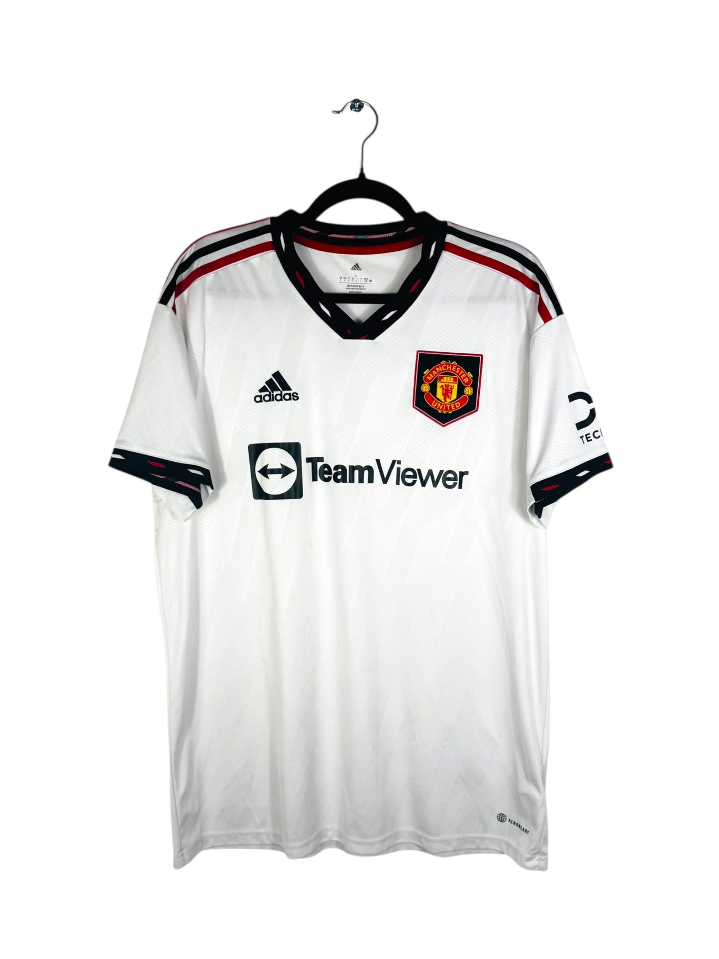 Maillot Manchester United 2022-2023 extérieur Adidas Eriksen 14 taille L vue avant