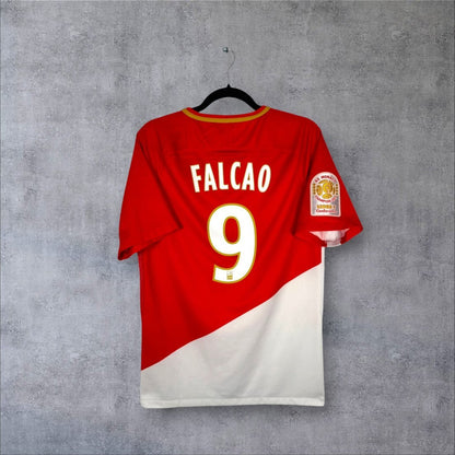 Flocage Falcao numéro 9 sur maillot AS Monaco 2017-2018 Domicile