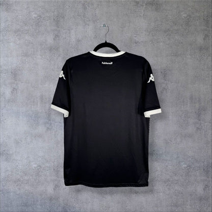 Dos du maillot Borussia Mönchengladbach 2015-2016 European Home Kit Kappa noir avec deux étoiles dorées