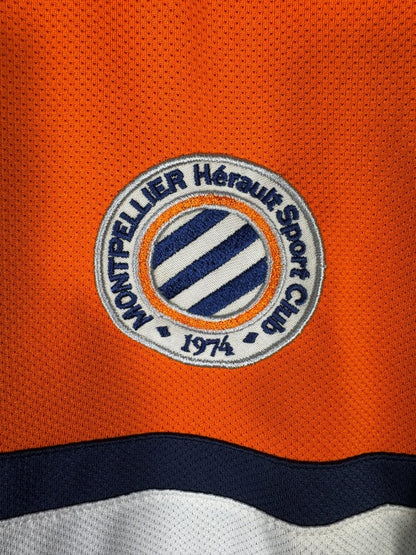 Détail blason MHSC maillot 2013-2014
