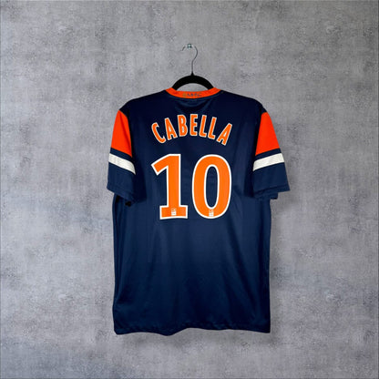 Maillot Montpellier MHSC 2013-2014 domicile dos flocage Cabella 10