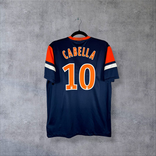 Maillot Montpellier MHSC 2013-2014 domicile dos flocage Cabella 10