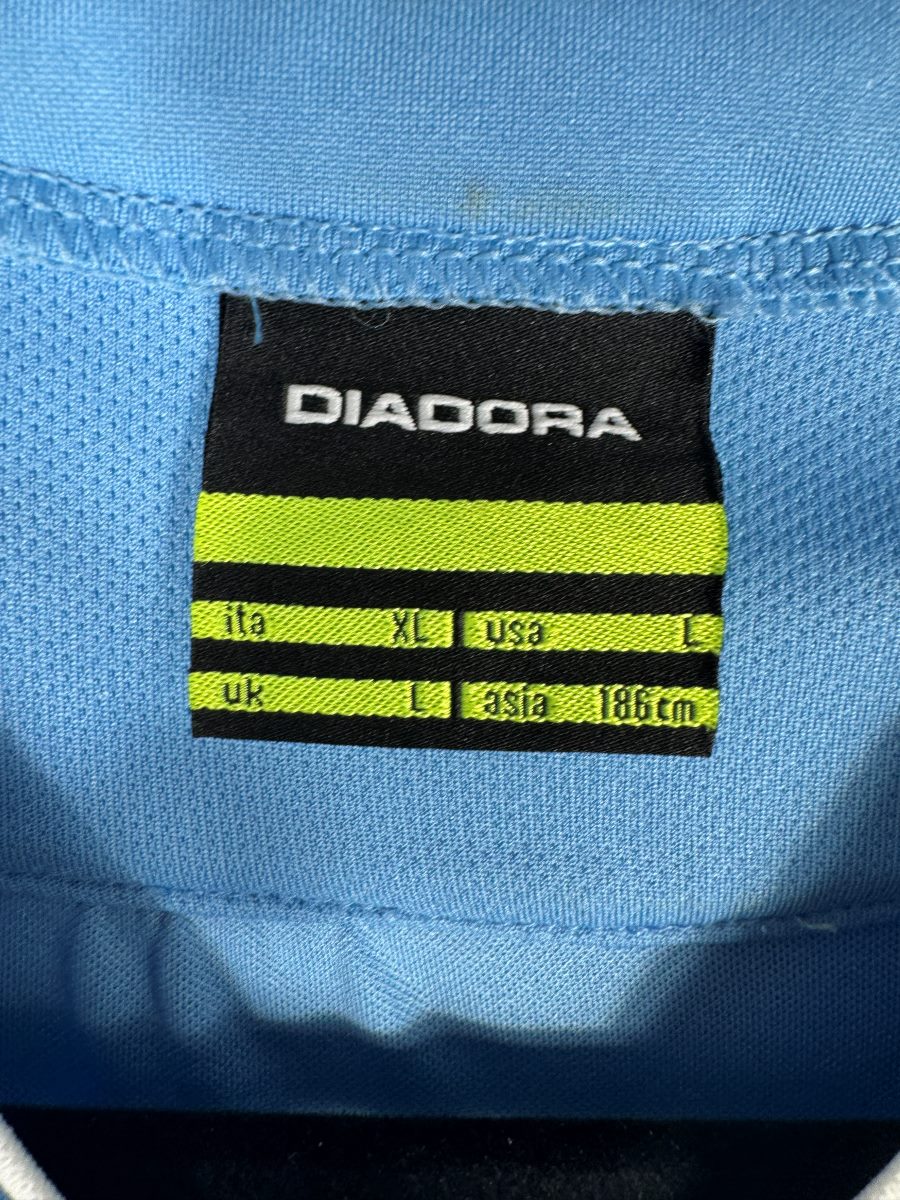 Étiquette Diadora d'origine taille XL du maillot Napoli 2007-2008 domicile