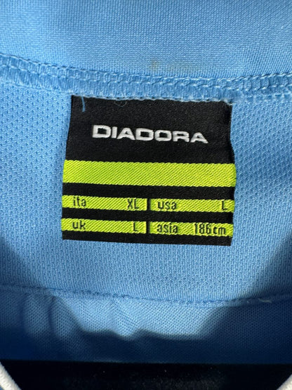 Étiquette Diadora d'origine taille XL du maillot Napoli 2007-2008 domicile