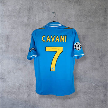 Maillot Napoli 2011-2012 Domicile Ligue des Champions - Cavani N°7 (S)