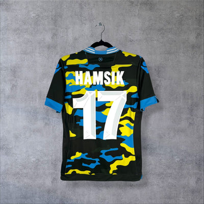 Maillot Napoli 2013-2014 Fourth Camouflage - Hamšík N°17 (S)