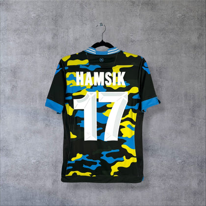 Maillot Napoli 2013-2014 Fourth Camouflage - Hamšík N°17 (S)