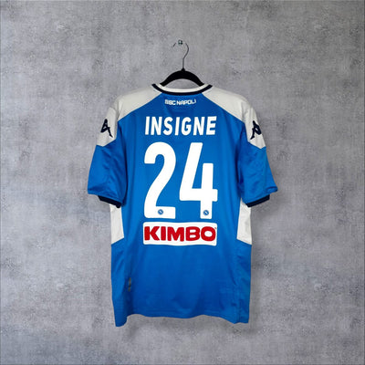 Maillot Napoli 2018-2019 Domicile - Insigne N°24 (L)
