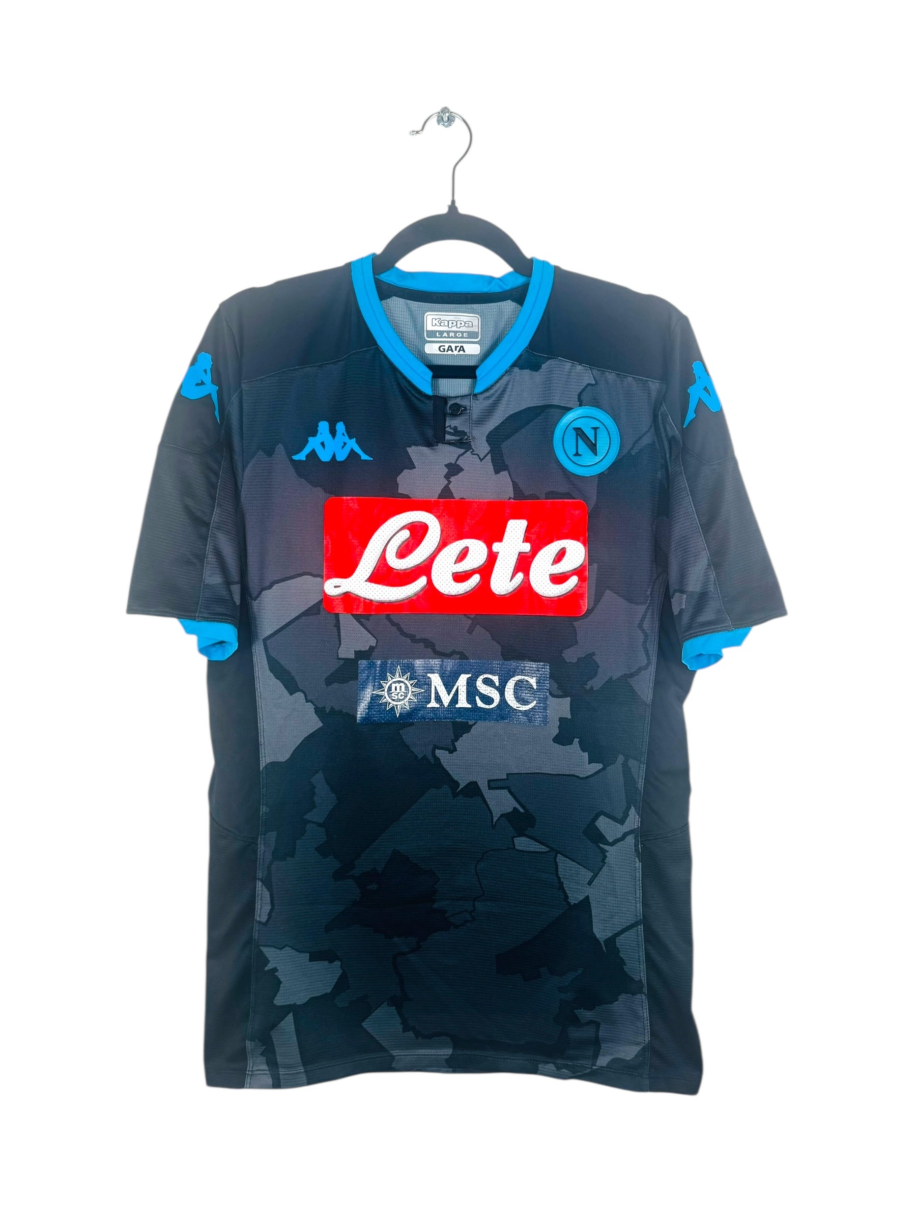 Maillot Napoli 2019-2020 Fourth Gris Camouflage
