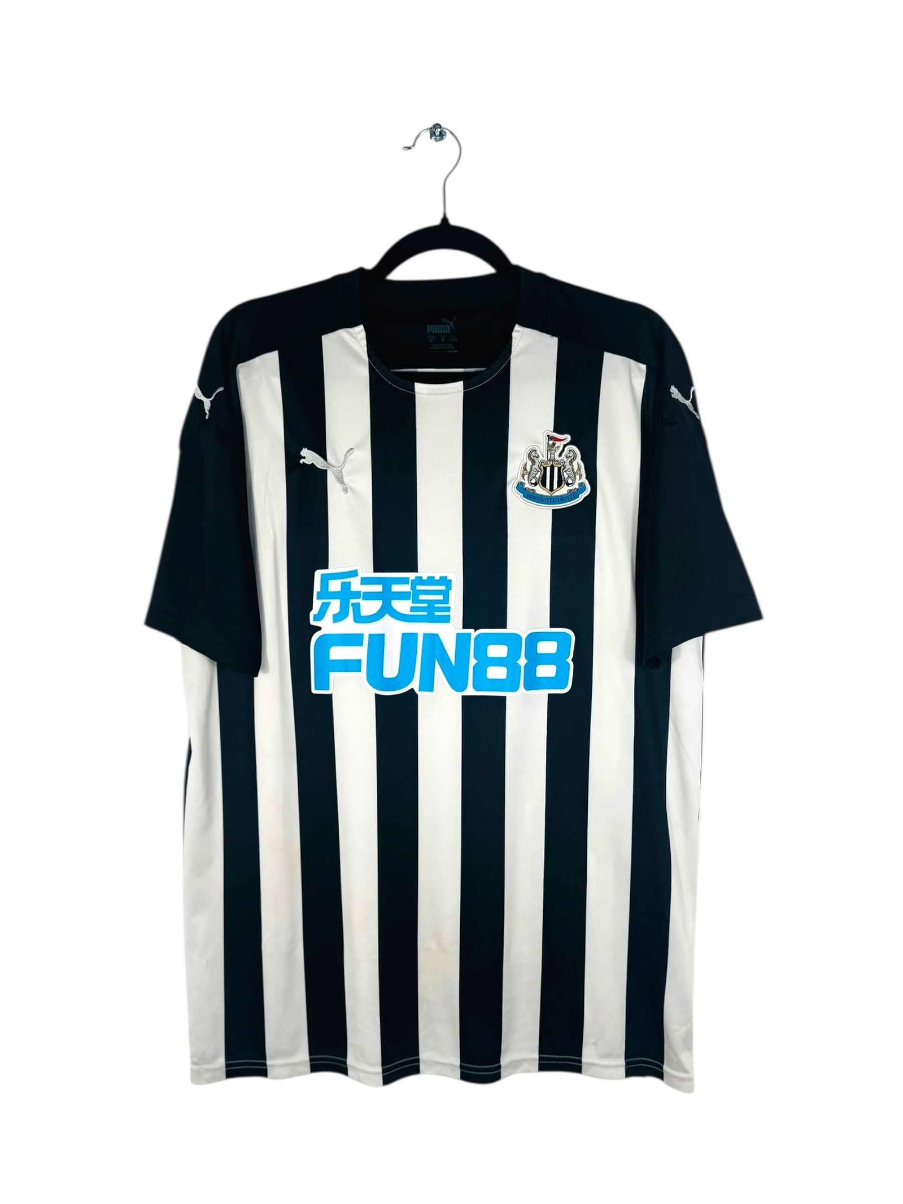 Maillot Newcastle 2020-2021 domicile Puma Saint-Maximin 10 taille XL vue avant