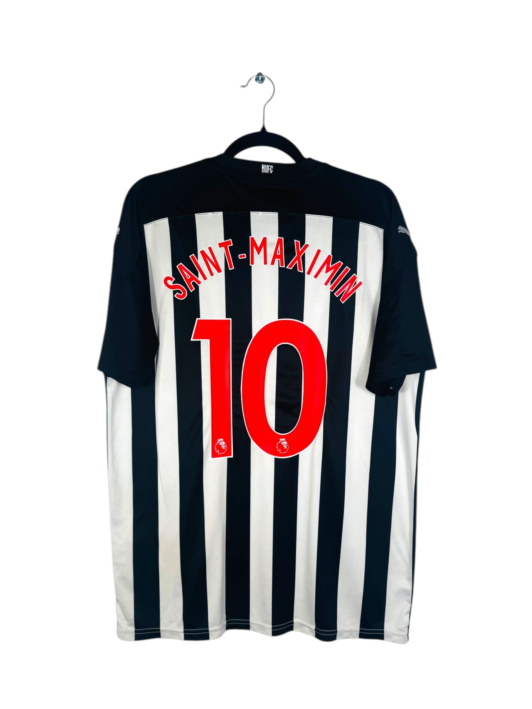 Maillot Newcastle 2020-2021 domicile Puma Saint-Maximin 10 taille XL