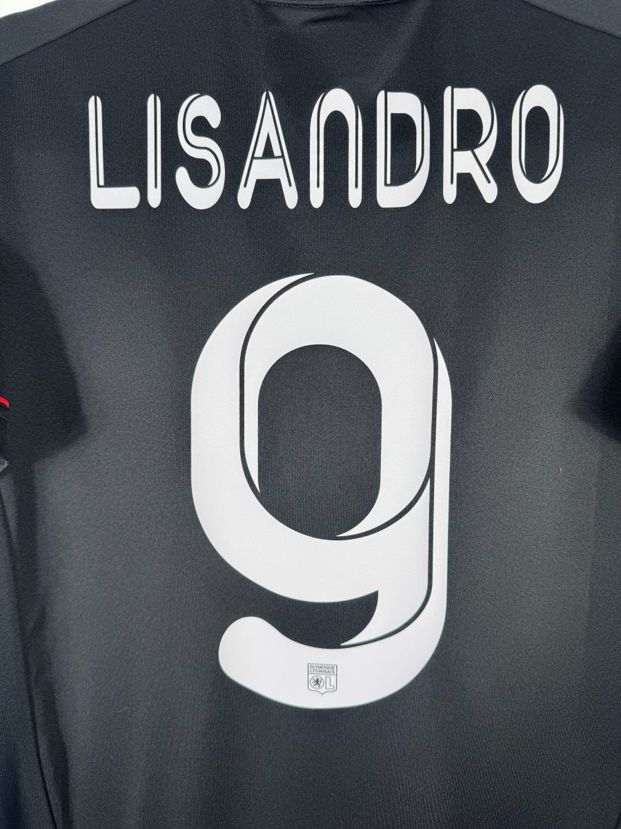 Maillot OL 2012-2013 Third Lisandro N°9 flocage détail