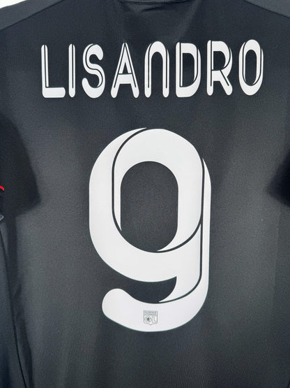 Maillot OL 2012-2013 Third Lisandro N°9 flocage détail