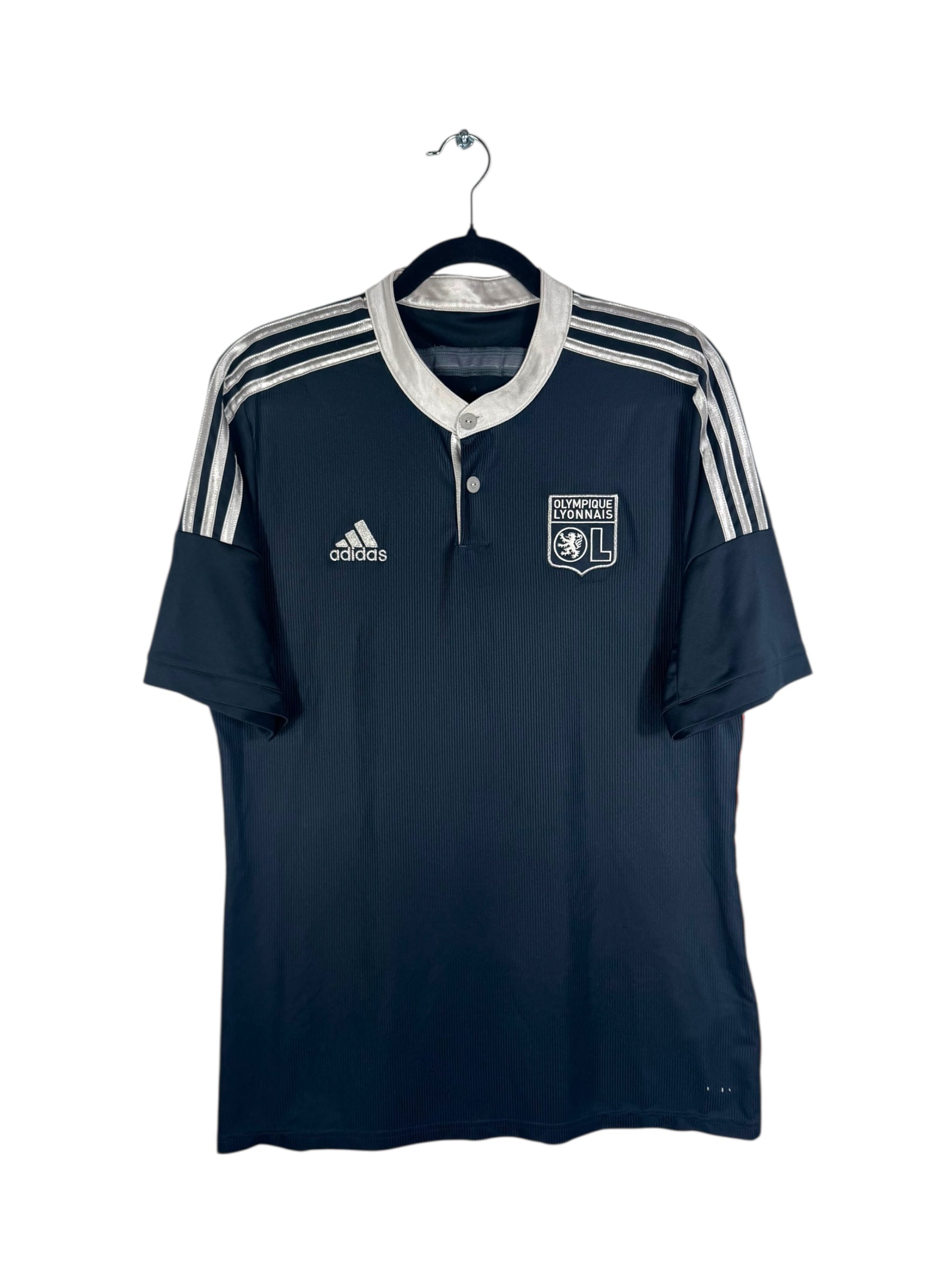 Maillot OL 2014-2015 third Fekir Adidas vue avant logo Lyon