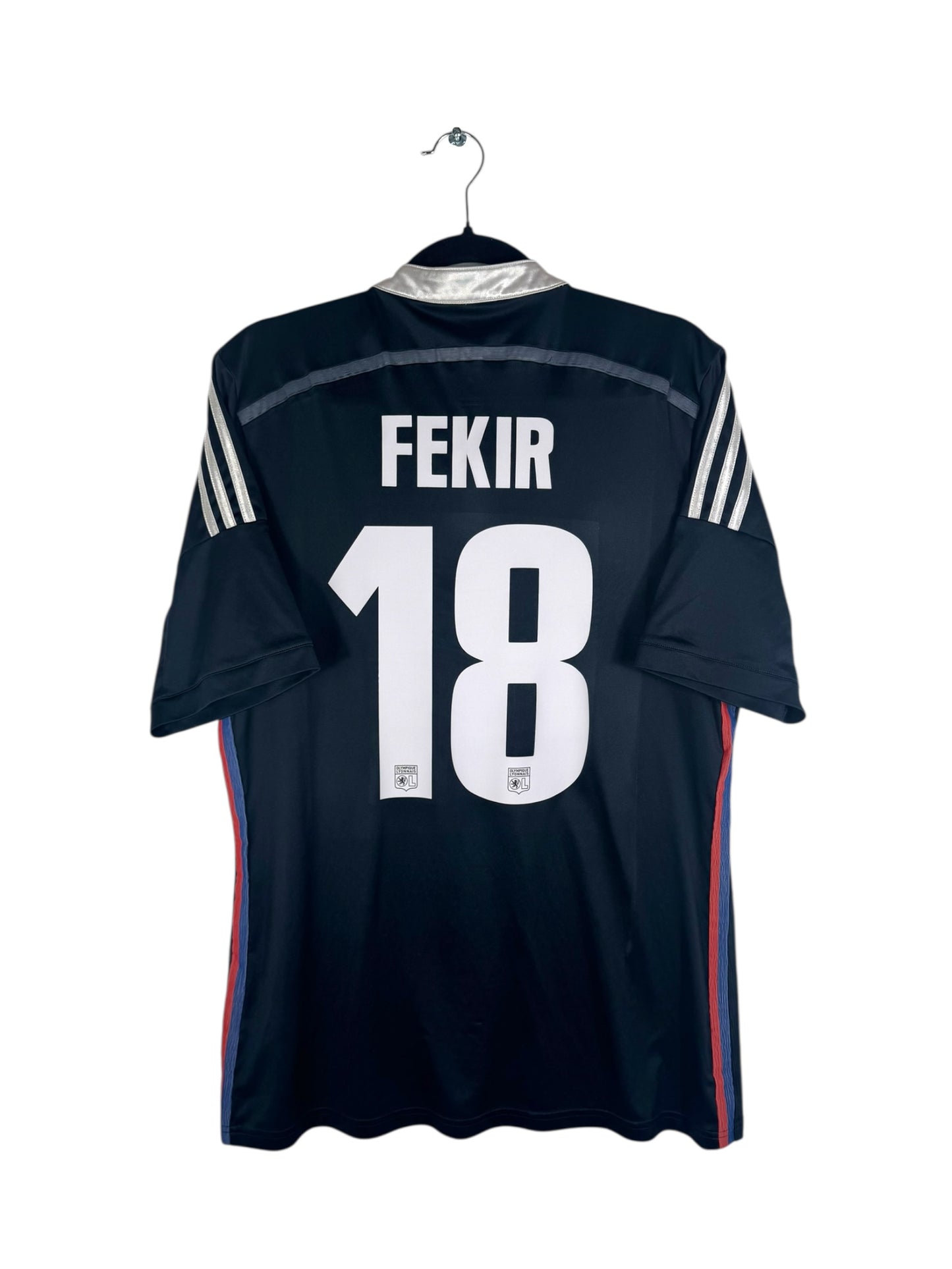 Maillot OL 2014-2015 third Fekir numéro 18 vue arrière flocage