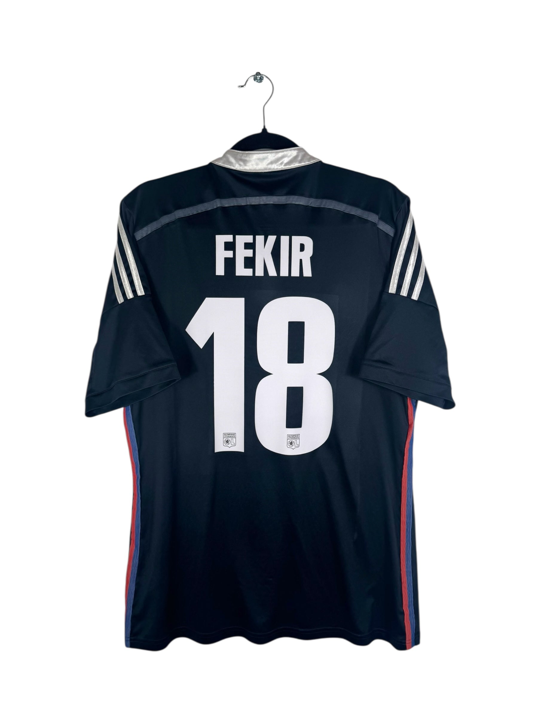 Maillot OL 2014-2015 third Fekir numéro 18 vue arrière flocage