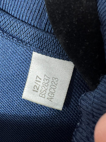Étiquette intérieure adidas BS2837 datée 12/17 maillot OL 2017-2018