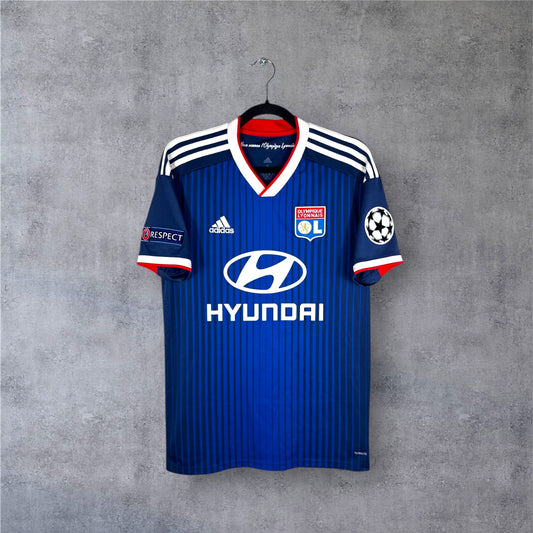 Maillot authentique Olympique Lyonnais 2019-2020 Extérieur Adidas vue de face