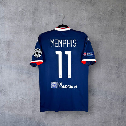 Flocage Memphis numéro 11 sur maillot Olympique Lyonnais 2019-2020