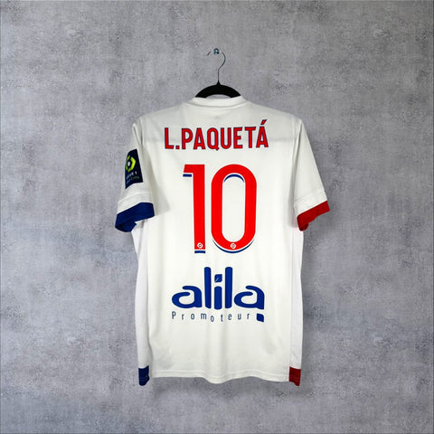 Maillot OL 2020-2021 Domicile - L. Paquetá N°10 (S)