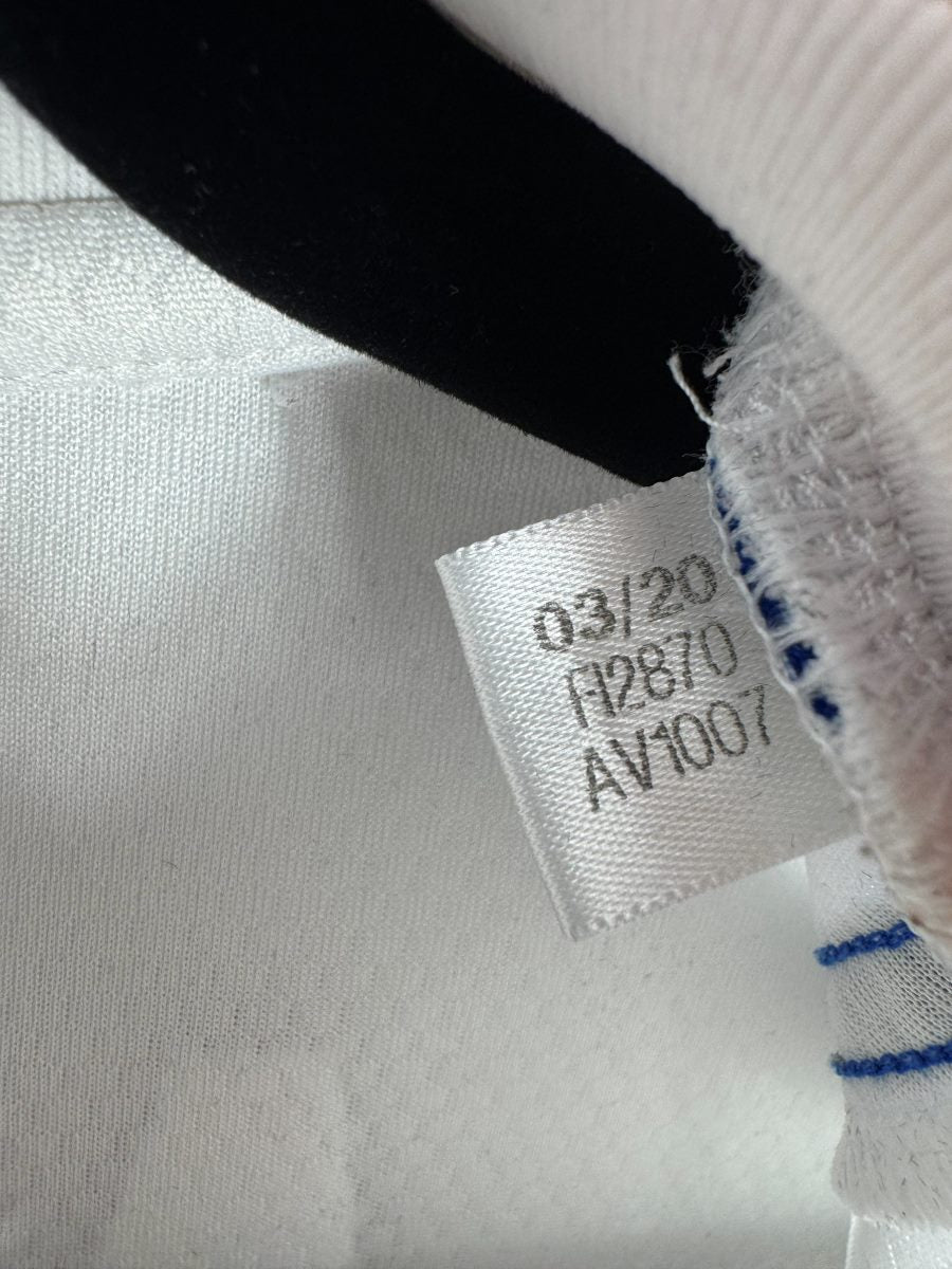 Étiquette intérieure Adidas maillot OL 2020-2021 taille L