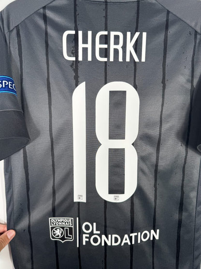 Détail flocage Cherki numéro 18