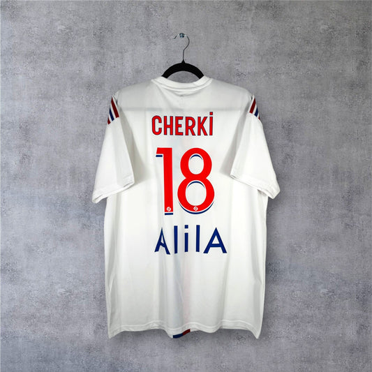 Flocage Cherki numéro 18 sur maillot Olympique Lyonnais 2022-2023