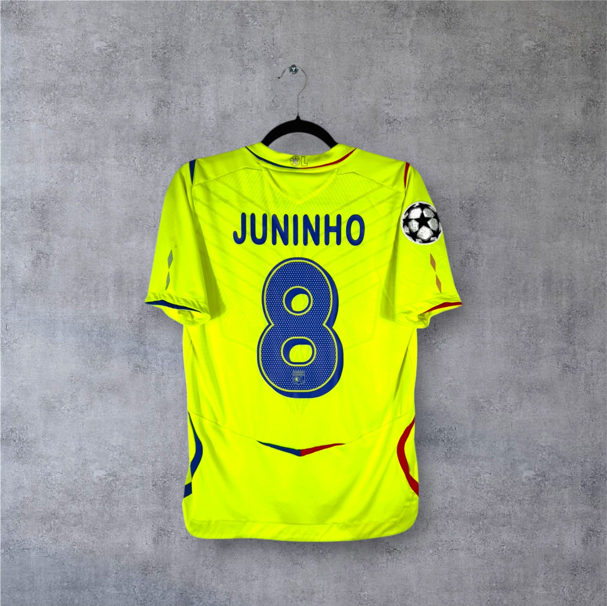 OL 2008-2009 Third Jersey - Juninho No. 8 (XS) – Pure Football Shirts
