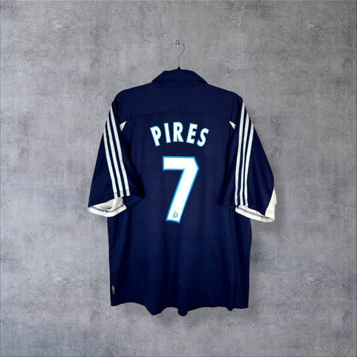 Maillot OM 1999-2000 Extérieur - Pires N°7 (XL)