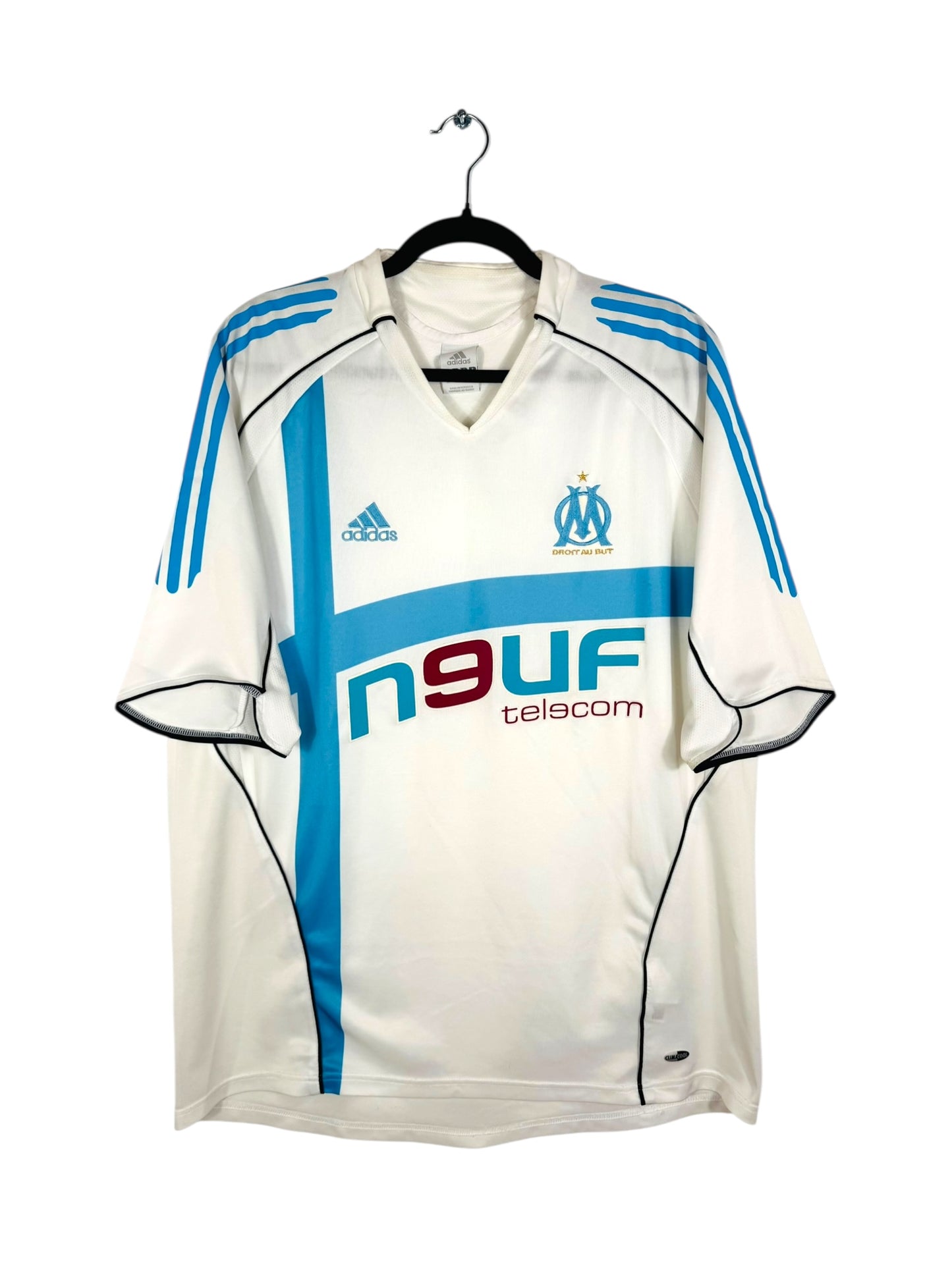 Maillot OM 2005-2006 Domicile Ribéry N°7 - Vue avant