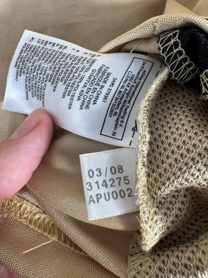 Étiquette adidas code 314275 datée 03/08, maillot OM third 2008-2009