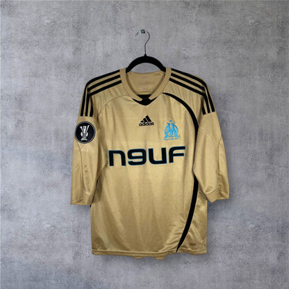 Maillot authentique Olympique de Marseille 2008-2009 Third Adidas vue de face