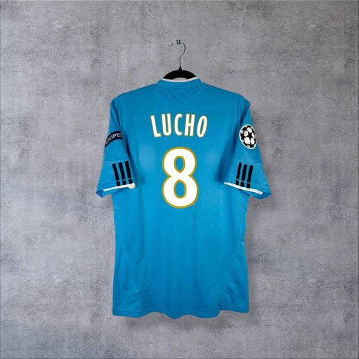 Marseille 2010-2011 Away Shirt - Lucho No.8 (M)