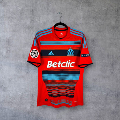Maillot authentique OM 2011-2012 Third Adidas vue de face