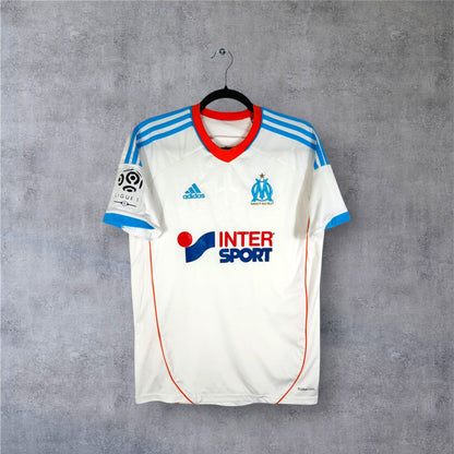 Maillot authentique OM 2012-2013 Domicile Adidas vue de face