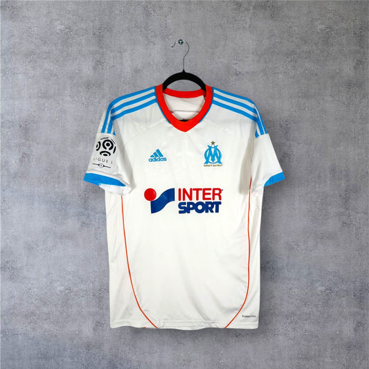 Maillot authentique OM 2012-2013 Domicile Adidas vue de face