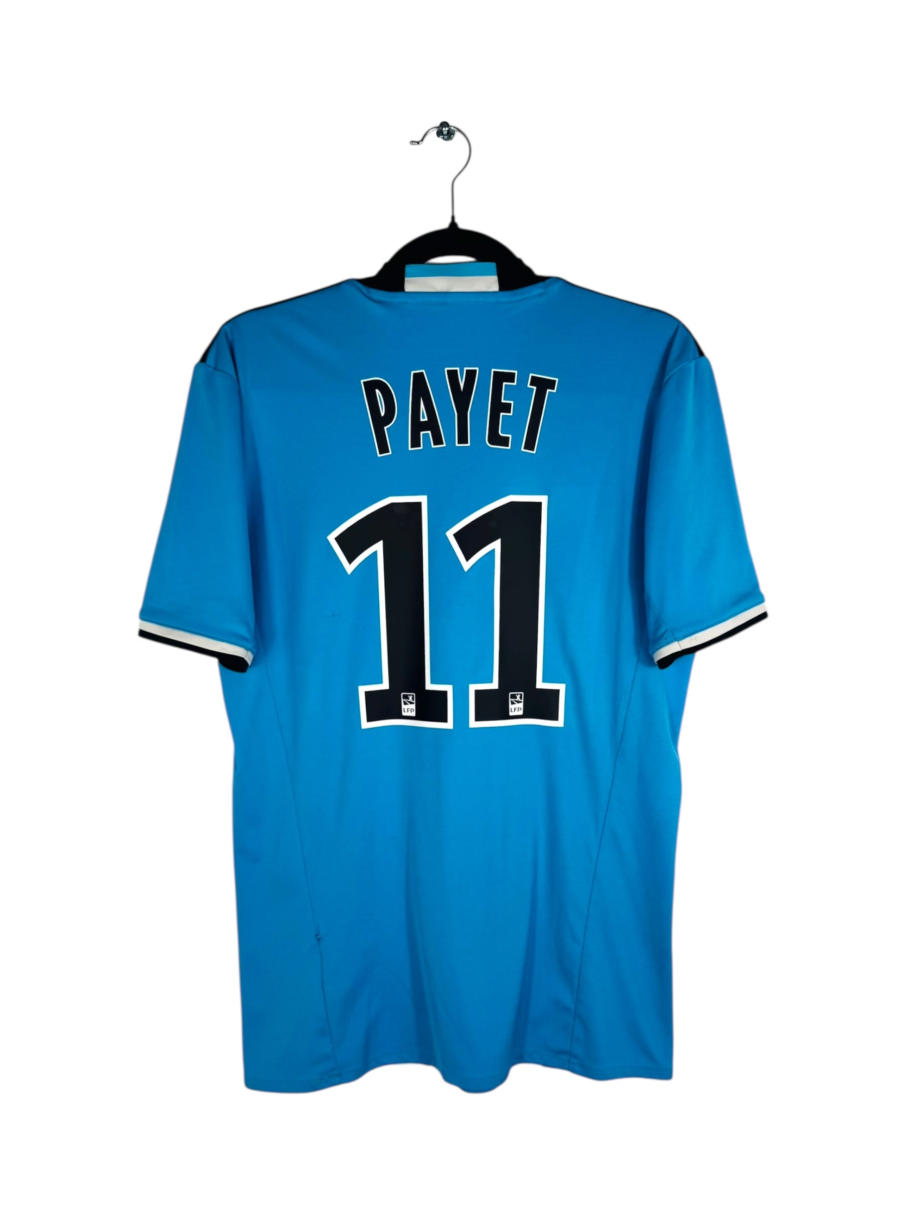 Maillot OM 2016-2017 third Dimitri Payet numéro 11 vue arrière flocage