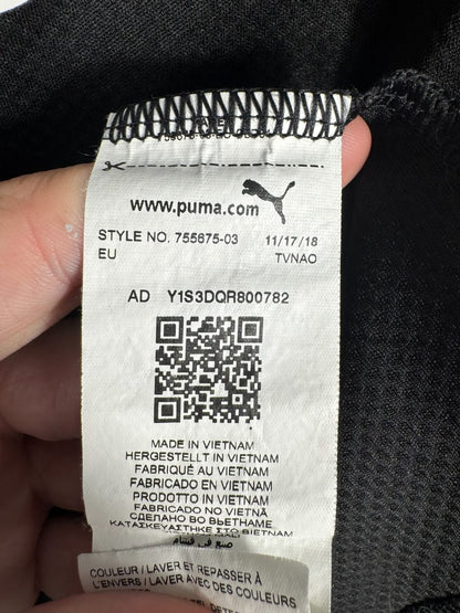 Étiquette Puma style 755675-03 et QR code, maillot OM third 2019-2020 Thauvin