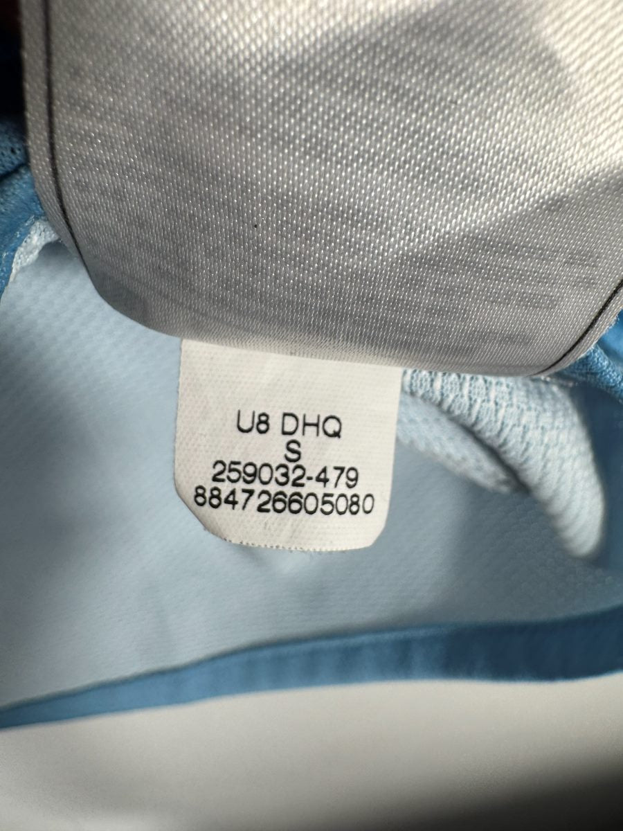 Étiquette intérieure Nike d'origine du maillot Pays-Bas 2008-2009 extérieur, code 259032-479, taille S