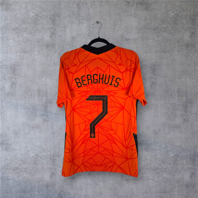 Maillot Pays-Bas 2020-2022 Domicile Pro Vaporknit – Berghuis N°7 (S)