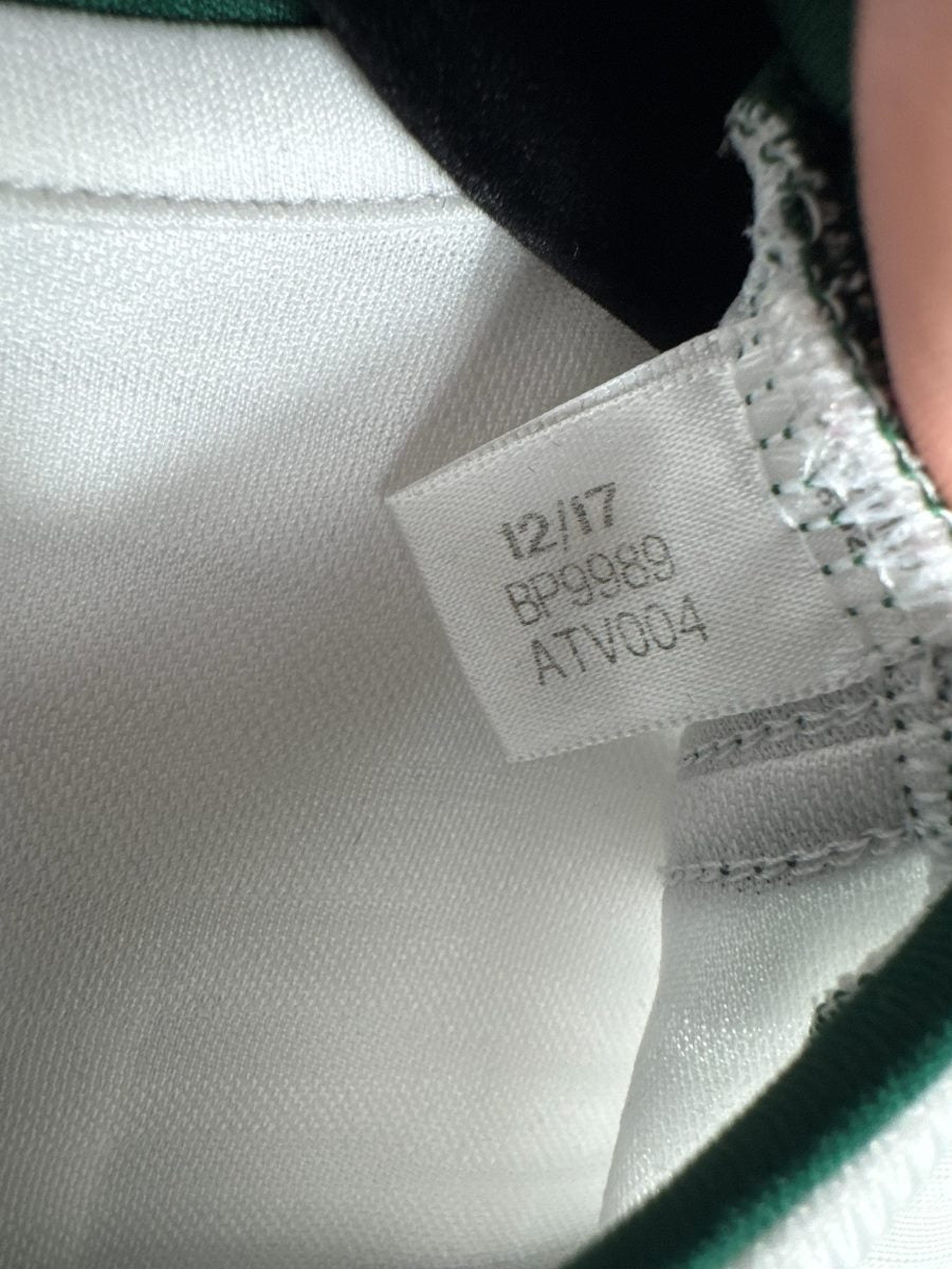 Maillot Pays de Galles 2018 extérieur étiquette Adidas taille S