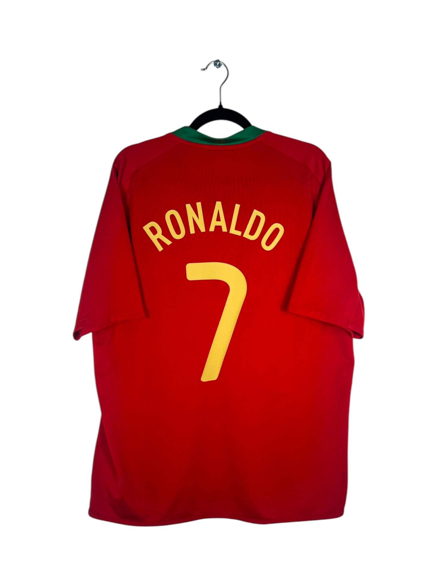 Maillot Portugal 2008-2009 domicile Nike Ronaldo 7 taille XL vue arrière