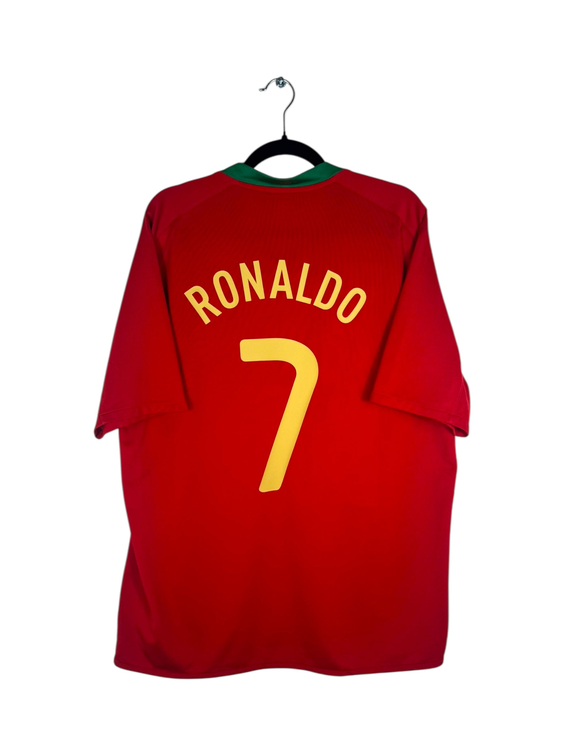 Maillot Portugal 2008-2009 domicile Nike Ronaldo 7 taille XL vue arrière