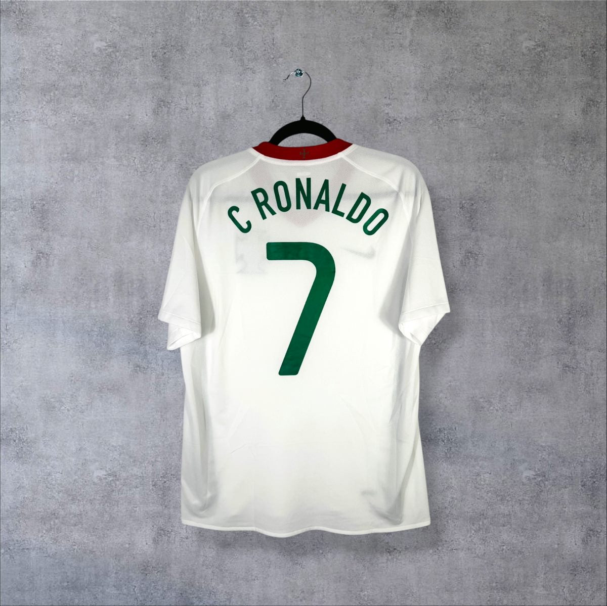 Maillot Portugal 2008-2010 Extérieur Ronaldo 7 - dos flocage