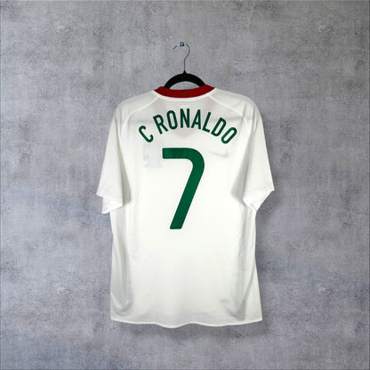 Maillot Portugal 2008-2010 Extérieur Ronaldo 7 - dos flocage