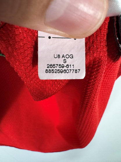 Étiquette Nike 265759-611 maillot Portugal 2008 domicile taille S