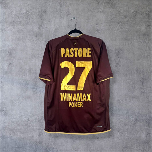Maillot PSG 2006-2007 Extérieur Pastore 27 - dos flocage